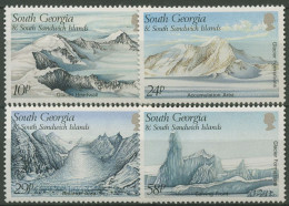 Südgeorgien 1989 Gletscherformationen 176/79 Postfrisch - Otros - Oceanía