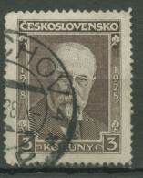 Tschechoslowakei 1928 Präsident Masaryk 275 Gestempelt - Used Stamps