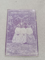 ANTIQUE POSTCARD SÃO TOME E PRINCIPE -  UMA FAMILIA ANGOLAR ILUSTRE UNUSED - Sao Tome En Principe