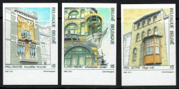 COB 2604/06 - ND - Bord De Feuille - Cote: 30,00 € - Pour Le Tourisme: Arts Nouveaux, Architecte - 1995 - 1981-2000