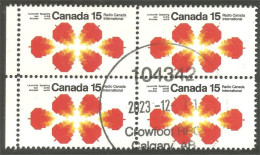 951 Radio Canada International Paire (482c) - Used Stamps
