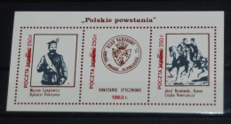 POLAND, Solidarnosc, Military, Imperf, Souvenir Sheet, MNH** - Solidarnosc Labels