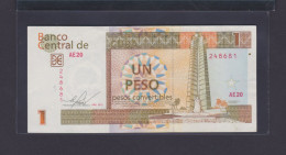 1 PESO CONVERTIBLE (CUC) 2013 XF / EBC - - Cuba