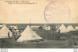 CACHET CORPS DE DEBARQUEMENT 1er REGIMENT DE MARCHE CASABLANCA SECTION DE MITRAILLEUSES DU 1er ZOUAVES R1 - Sonstige & Ohne Zuordnung