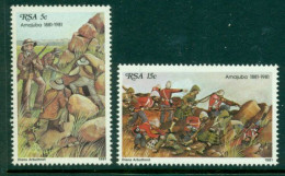 SOUTH AFRICA 1981 Mi 581-82** 100th Anniversary Of The Siege At Amajuba [B507] - Militaria