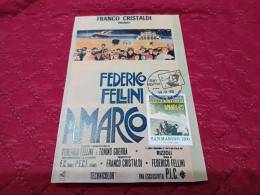 CARTOLINA FEDERICO FELLILI AMARCOD 1995 - Bioscoopreclame