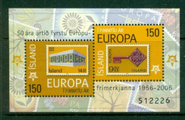 ICELAND 2006 Mi BL 39** Europa CEPT - 50th Anniversary [B532] - 2006