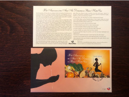 SOUTH AFRICA FDC COVER 2008 YEAR HEALTHY LIVING HEALTH MEDICINE STAMPS - FDC