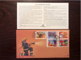 SOUTH AFRICA FDC COVER 2009 YEAR OCCUPATIONAL HEALTH HEALTH MEDICINE STAMPS - FDC