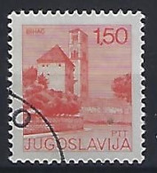 Jugoslavia 1976  Sehenswurdigkeiten (o) Mi.1662 A - Oblitérés