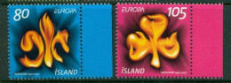 ICELAND 2007 Mi 1170-71** Europa CEPT - Scouting [B563] - 2007