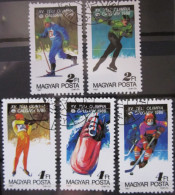 HUNGARY ~ 1987 ~ S.G. NUMBERS 3802 - 3806, ~ OLYMPIC GAMES. ~ VFU #02787 - Used Stamps