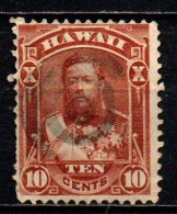 HAWAII - 1884 - King David Kalakaua - USATO - Hawaï