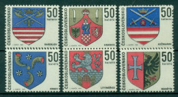 CZECHOSLOVAKIA 1969 Mi 1904-09** Coat Of Arms [L3077] - Francobolli