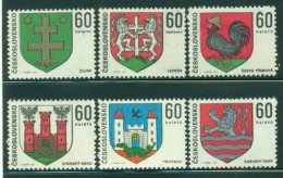 CZECHOSLOVAKIA 1971 Mi 1994-99** Coat Of Arms [L3083] - Sellos