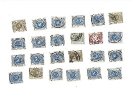 Collection De 40 Timbres  Oblitérés. - Stamps
