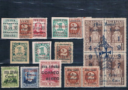 ESPAÑA 1936 VIÑETAS PATRIOTICAS */**/ VER DESCRIPCION - Altri & Non Classificati