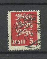 ESTLAND ESTONIA 1936 O KEAVA Michel 77 - Estland