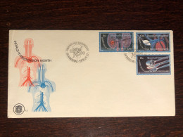 BOPHUTHATSWANA FDC COVER 1978 YEAR BLOOD PRESSURE HYPERTENSION HEALTH MEDICINE STAMPS - Bofutatsuana