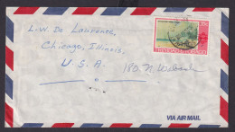 Flugpost Trinidad & Tobago Britische Kolonien Brief EF 35c Calcutta Settlement - Trinité & Tobago (1962-...)