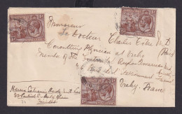 Trinidad & Tobago Britische Kolonien Brief MEF King Georg V Port Of Spain Nach - Trindad & Tobago (1962-...)
