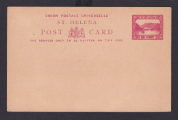 St. Helena Ganzsache 1p Postal Stationery Südatlantik - America (Other)