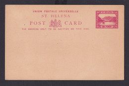 St. Helena Ganzsache 1p Postal Stationery Südatlantik - Altri - America