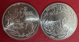 PORTUGAL 5 Euro "Unicórnio / Unicorn / Licorne" 2023 UNC Du Rouleau - Portugal