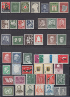 Bund 1953-1955 Alle Sondermarken Komplett ** In Einwandfreier Qualität - Sammlungen
