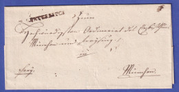 Bayern Vorphila-Brief Mit Rayon-Stempel R.4.UNTERBRUCK Nach München 1810er Jahre - Altri & Non Classificati