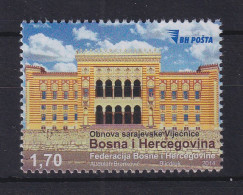 Bosnien-Herzegowina 2014 Altes Rathaus Sarajevo Mi.-Nr. 641 ** - Bosnie-Herzegovine