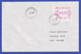 Norwegen / Norge Frama-ATM Mi.-Nr. 2.1a Wert 125 Auf FDC Trondheim 2.12.80 - Machine Labels [ATM]