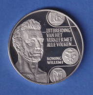 Niederlande 1992 Silbermünze König Wilhelm I. 25 ECU Ca. 25g Ag925 PP - Other & Unclassified