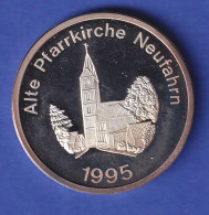 Silbermedaille Neufahrn 10 Jahre Neufahrner Schaufenster E.V. - Pfarrkirche 1996 - Ohne Zuordnung