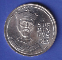 Ungarn Silbermünze 100 Forint König Stephan 1972 - Hungary