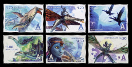 New Zealand 2023 Mih. 3985/90 Cinema. Film Avatar: The Way Of Water MNH ** - Nuevos