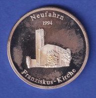 Silbermedaille Neufahrn - Franziskus-Kirche 1994 - Ohne Zuordnung