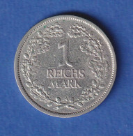 Deutsches Reich Kursmünze 1 Reichsmark 1926 A - Andere & Zonder Classificatie