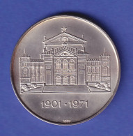 Silbermedaille 1971 Prinzregententheater In München Restaurierung  20g Ag1000  - Non Classés