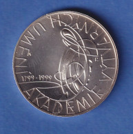 Tschechien 1999 Silbermünze 200 Kr. 200 Jahre Akademie Der Bildenden Künste Stg - Repubblica Ceca