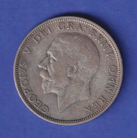 Großbritannien Silbermünze One Florin König George V. 1947 - Otros & Sin Clasificación