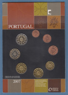 Portugal EURO-Kursmünzensatz Jahrgang 2007 Bankfrisch / Unzirkuliert - Portugal