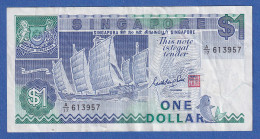 Singapur 1987 Banknote 1 Dollar, Leicht Gebraucht - Otros – Asia