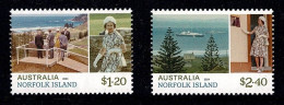 Norfolk Island 2024 Queen's Visit 1974 - 50 Years  Set Of 2 MNH - Isola Norfolk