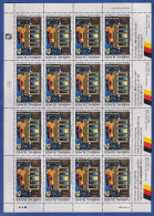Marshall-Islands 1990 Brandenburger Tor Mi.-Nr. 320 Ganzer Bogen Postfrisch ** - Marshalleilanden