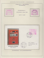 Norwegen / Norge Frama-ATM 1978, Aut.-Nr 1 Mit Klischeefehler Links **, O, Brief - Automatenmarken [ATM]