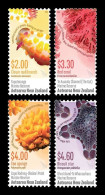 New Zealand 2024 Mih. 4061/64 Fauna Of Marine Reserves. Clown Nudibranch. Red Coral. Sea Sponge. Star MNH ** - Ongebruikt