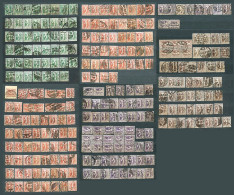 Plebiscite, Upper Silesia, 1920; Lot Of 287 Stamps From Set MiNr 13-29 - Used - Schlesien