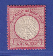 Dt. Reich Kl. Brustschild 1 Groschen Mi.-Nr. 4 Ungebraucht *  - Unused Stamps