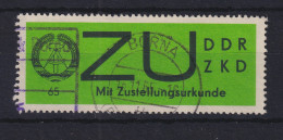 DDR Dienstmarke ZU Auf Gewöhnlichem Papier, Mi.-Nr. E 2x  Gest. BORNA - Used